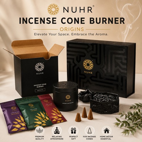 Nuhr origins incense cone - nuhr,