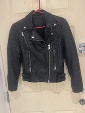 All Saints Papin Leather Biker