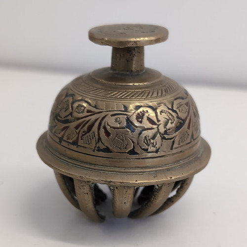 Brass elephant claw - claw, bell