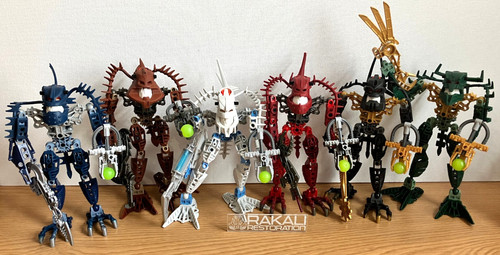 Lego bionicle piraka set of - lego,