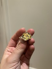 Burberry Check Hat Cap Pin