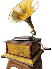 HMV Vintage Gramophone Fully