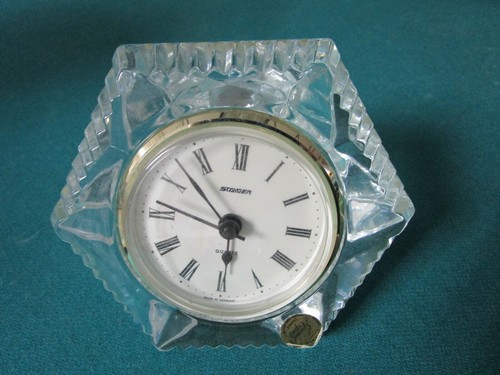 Crystal travel clock - crystal,