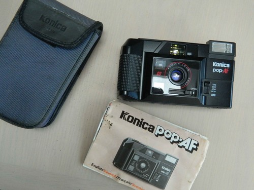 Konica pop 35mm film point - konica, af