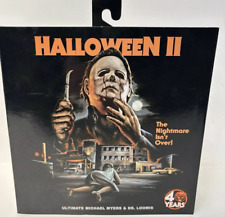 Neca Halloween 2 Ultimate Michael Myers & Dr Loomis 2 Pack 7" Figures New Sealed