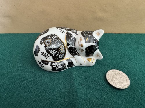 Royal crown derby misty cat - derby,,