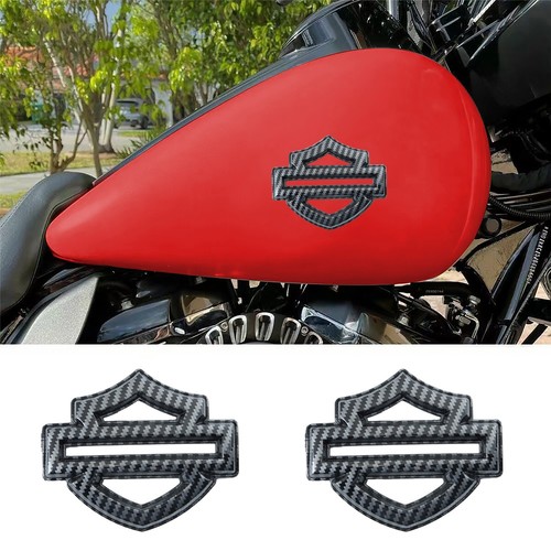2pcs carbon fiber for harley - 2pcs,