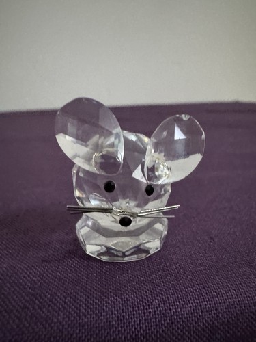 Swarovski mouse figurine - mouse,