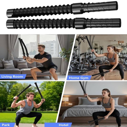 Ropeless battle ropes for home - ropeless,