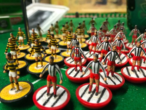 Two unique subbuteo zombie - two,