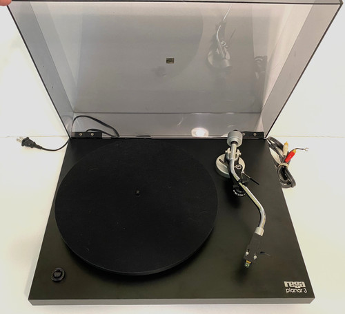 Regar planar turntable black - planar, 3
