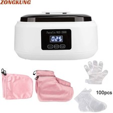 Hands and Feet Mask Warmer Paraffin Wax Bath Heater Machine Moisturizing Hydrati