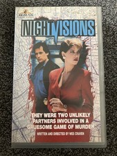 Night Visions Vhs Ex Rental