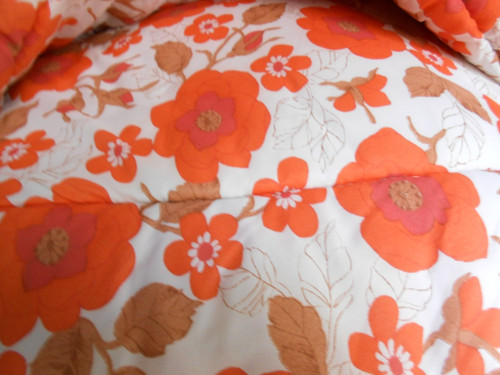 Vintage retro orange 60s - retro,