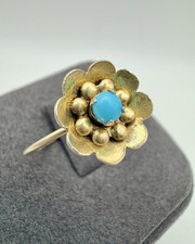 Vintage Russian flower-shaped