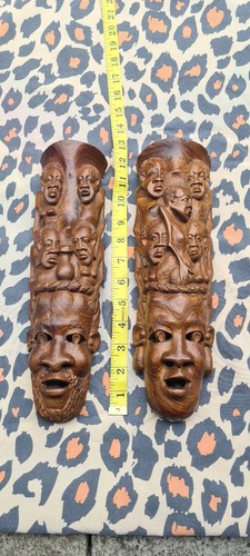African vintage hand carved - vintage,