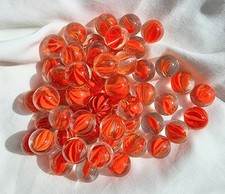 RED PETAL - 25 Beautiful Glass