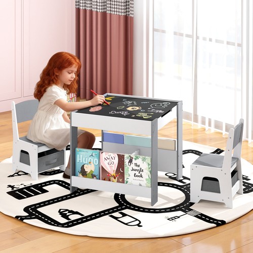 Wooden kids table - wooden,