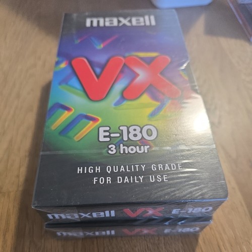 Maxell 180 vhs blank - 2, e-180
