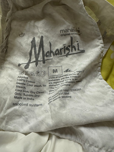 Maharishi abydos men white - men’s,