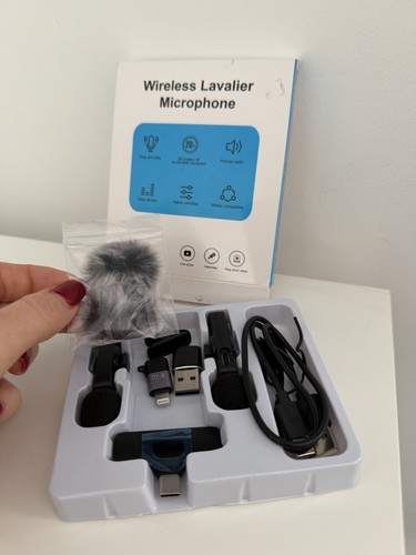Wireless lavalier microphone - wireless,