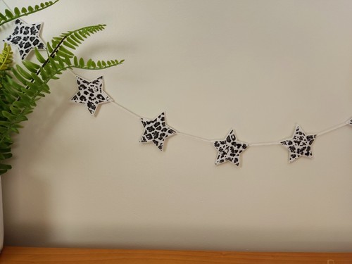 Leopard mini star fabric - mini,