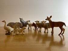 Genuine Schleich Mixed Model Animal Figurine Set