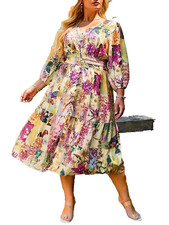 Ladies Floral Patchwork Print