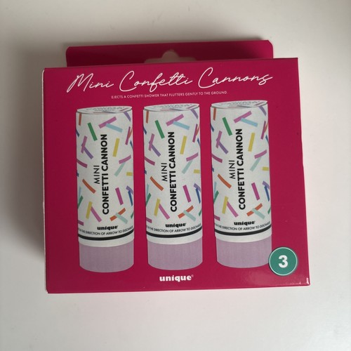 Mini confetti cannons - confetti, party
