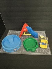 Assorted Little Tikes Playtime Toys Swimming Pool, Slide, Swing