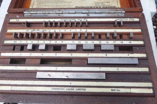 Engineers slip gauges - 35,