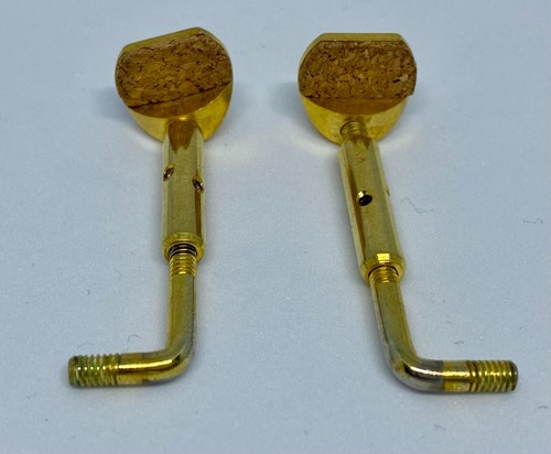 Violin chin rest clamp - rest, gold
