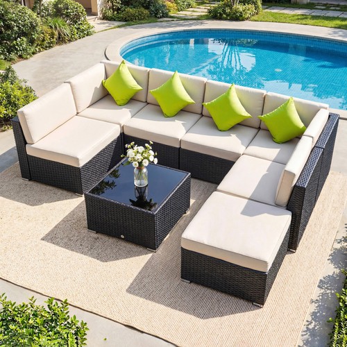 Rattan outdoor garden - rattan,