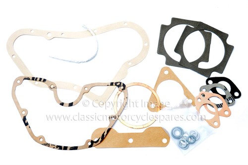 Gasket set velocette - set,, mac