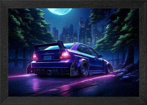 Subaru impreza 22b sti framed - impreza,