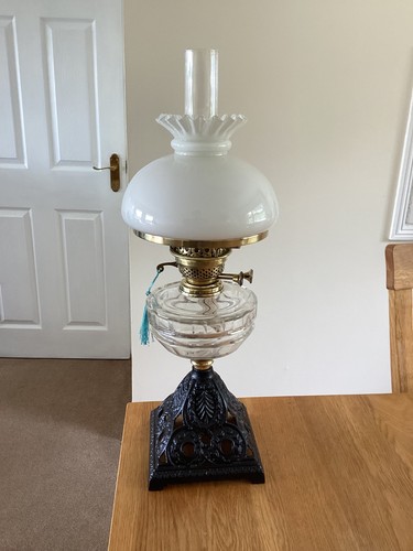 Duplex oil lamp with vesta - duplex,