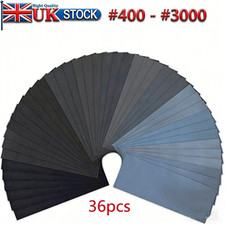 36PCS Wet and Dry Sand Paper