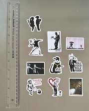 Banksy Art Graffiti  Stickers