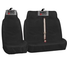 FOR PEUGEOT PARTNER ALL YEARS -BLACK EXTRA HEAVY DUTY WATERPROOF VAN SEAT COVERS