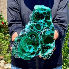 2.6LB Natural Silica Chrysocolla Malachite Quartz Crystal Flake Mineral Specime