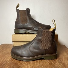 Dr Martens DM’s Docs 2976 Brown Crazy Horse Leather Chelsea Boots UK 7 EU 41 VGC
