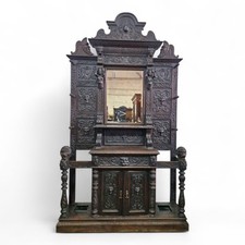 Antique Large Victorian Oak