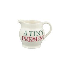Emma Bridgewater - Christmas Decoration - Boxed - Tiny Jug 60ml - A Tiny Present