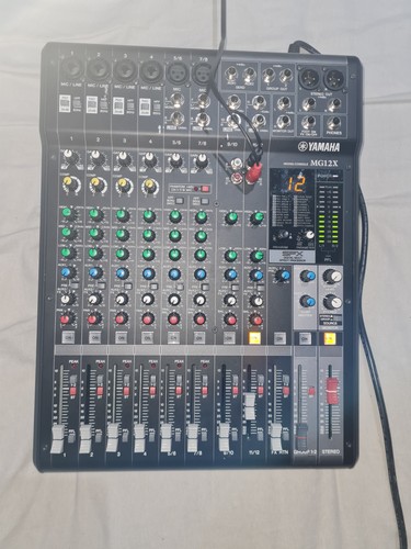 Yamaha mg12x channel mixing - yamaha,