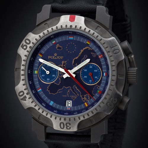 Poljot chronograph titanium - poljot,