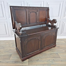 Vintage Monks Bench Table -