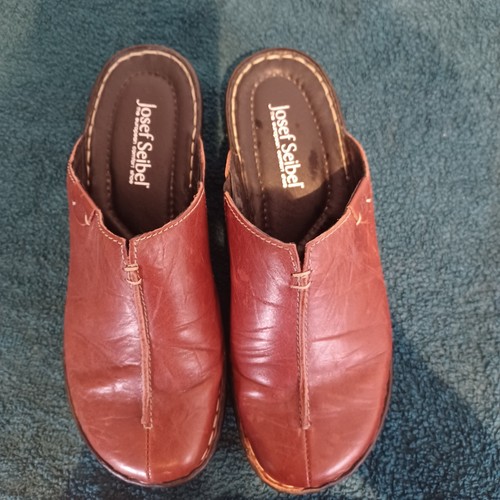 Josef seibel red leather - seibel,