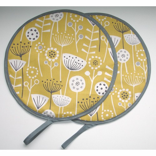 Pair aga hob lid mats - pair, of