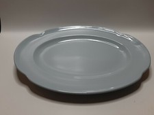 Vintage Johnson Brothers Greydawn Blue Grey Meat Serving Plate Server 35cm