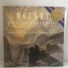 LP Mozart Music for Basset Horns CBS 2LP MINT